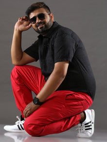  Plus Size Radical Red Jogger