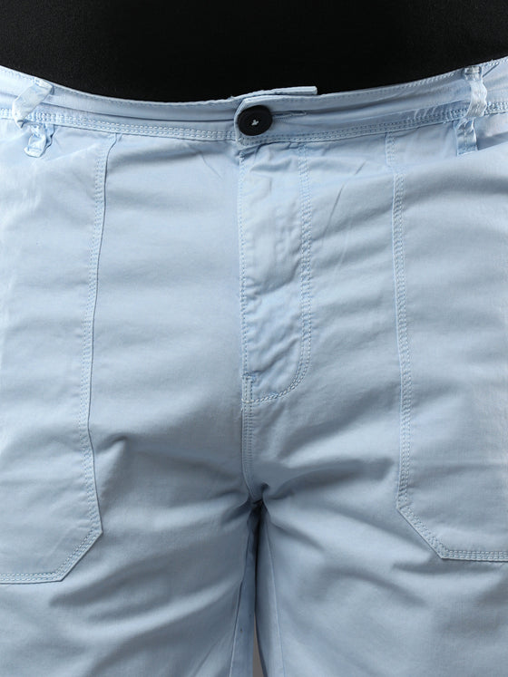 Plus Size Blue Haze Shorts