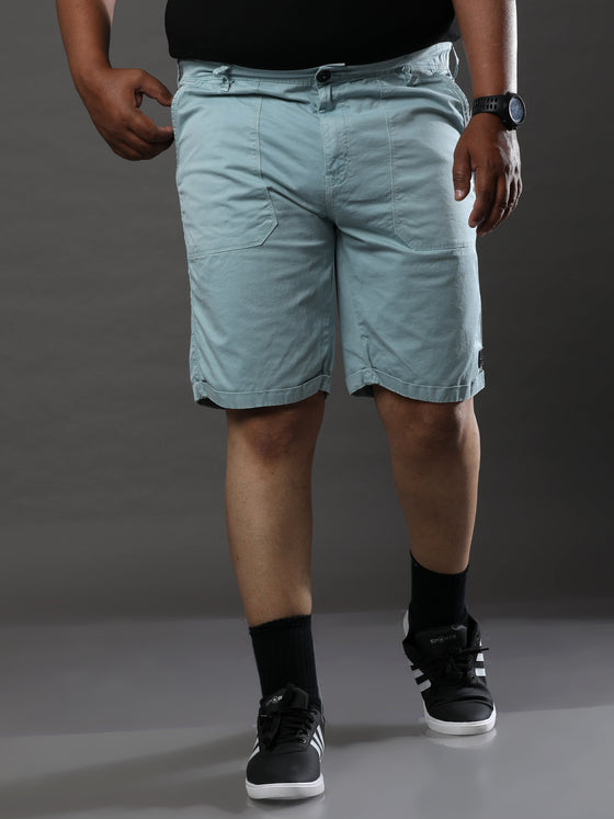 Products Plus Size Cloudy Blue Shorts