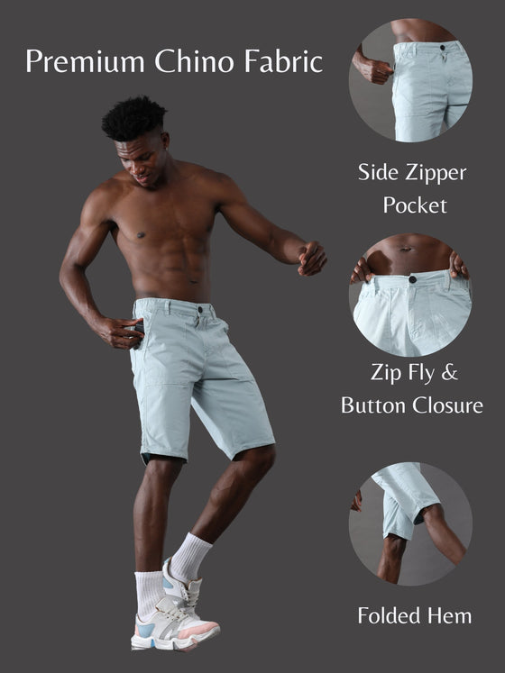 Cloudy Blue Shorts