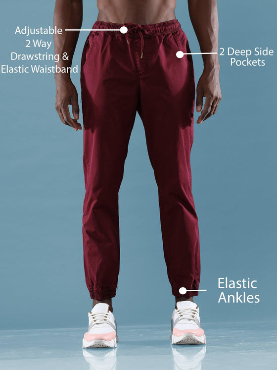 Dark Mauve Jogger