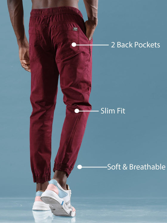 Dark Mauve Jogger