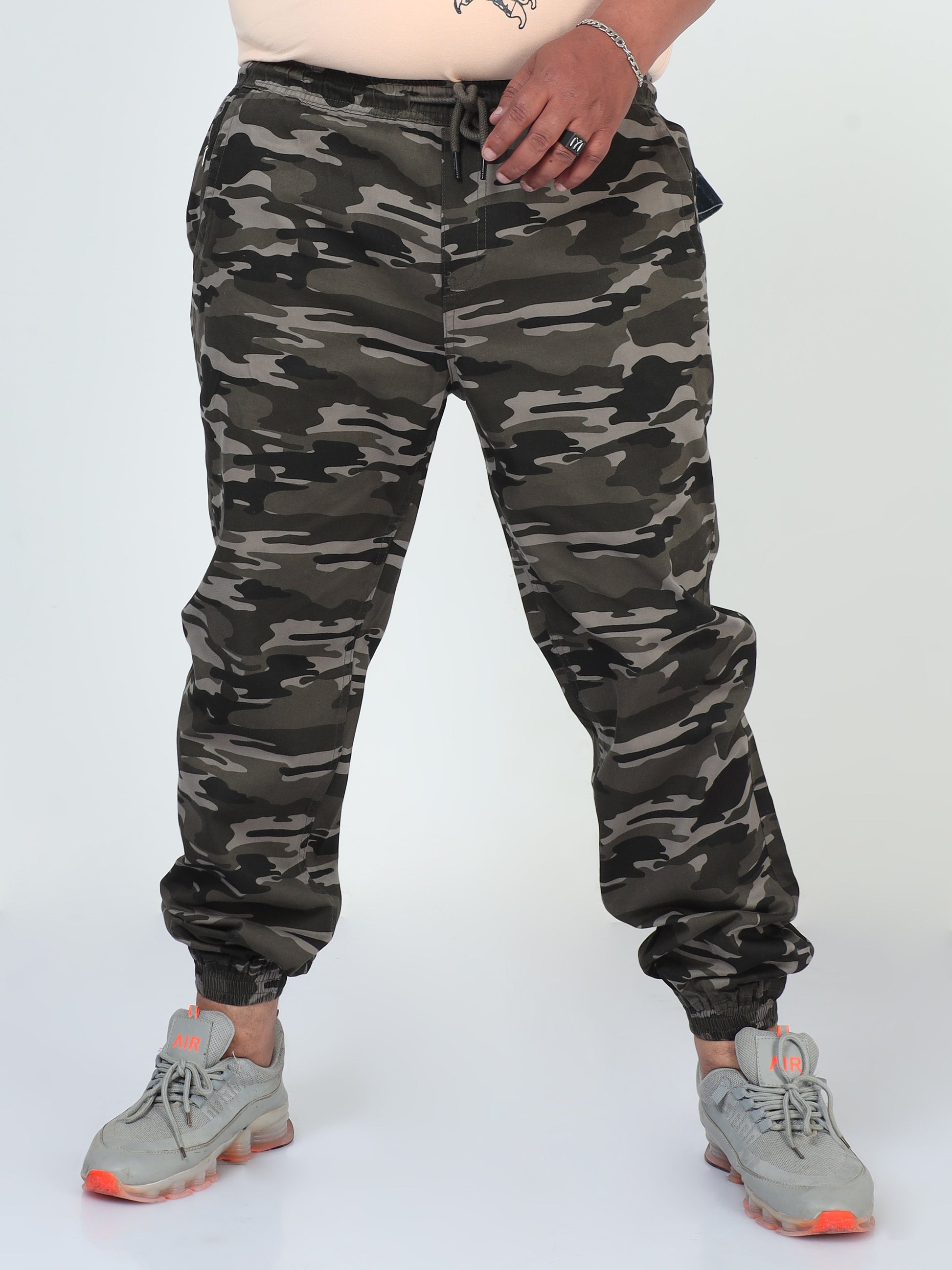 Forest Blend Plus Size Men Joggers