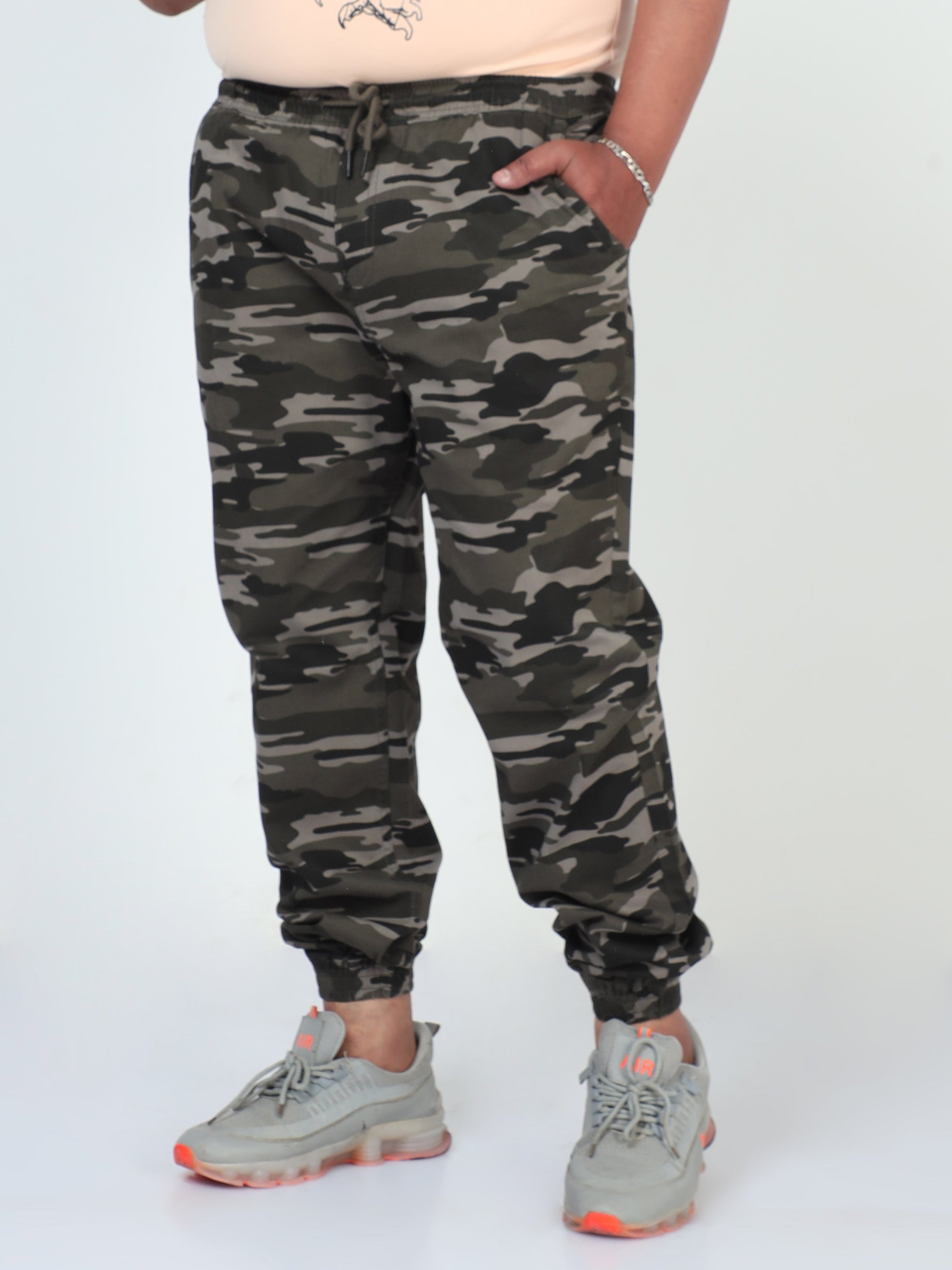 Forest Blend Plus Size Men Joggers