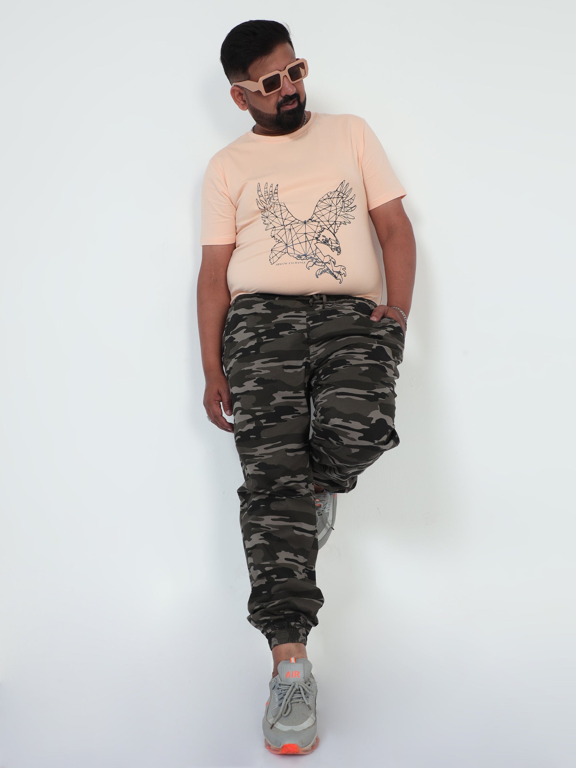 Forest Blend Plus Size Men Joggers