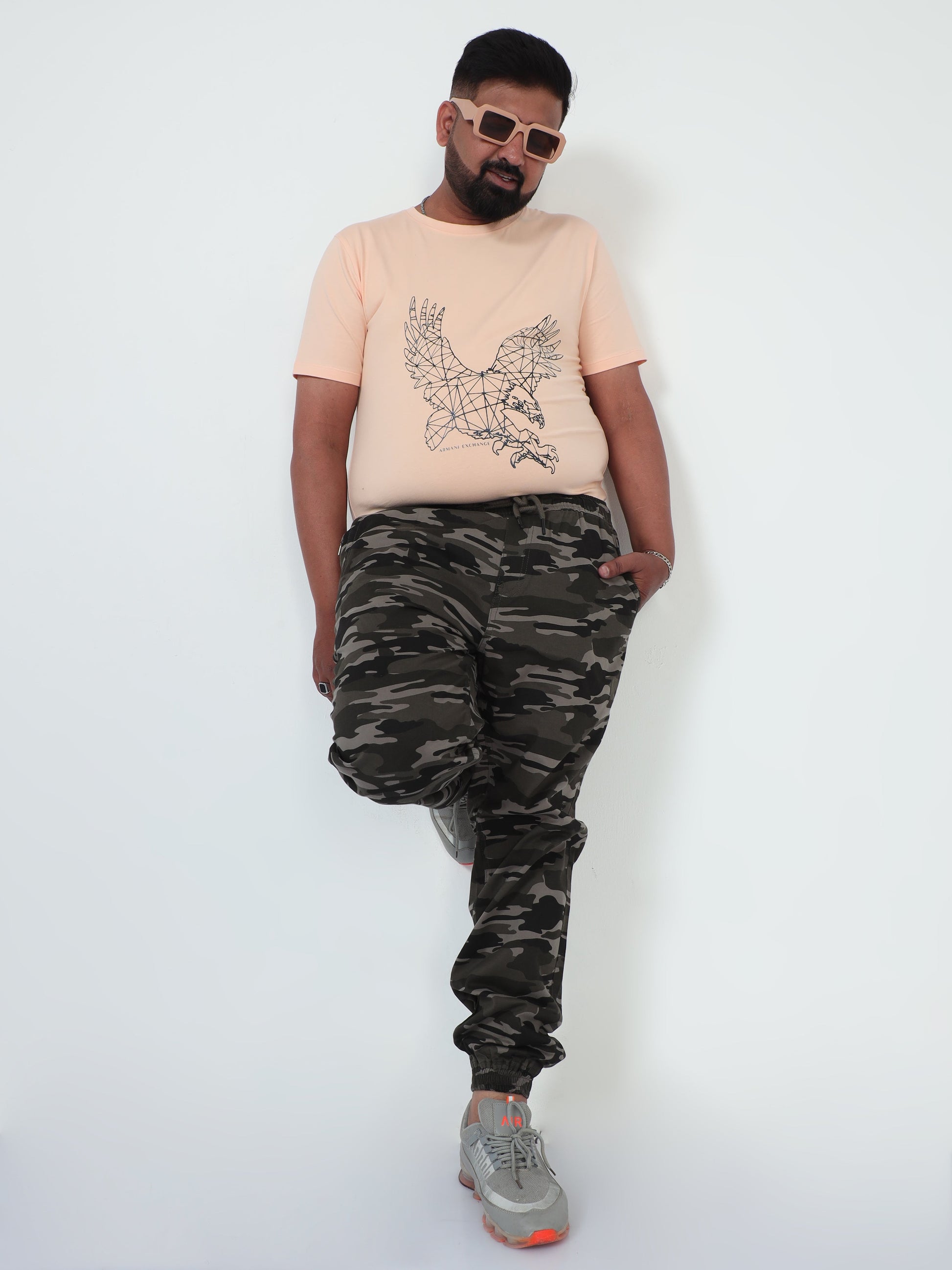 Forest Blend Plus Size Men Joggers