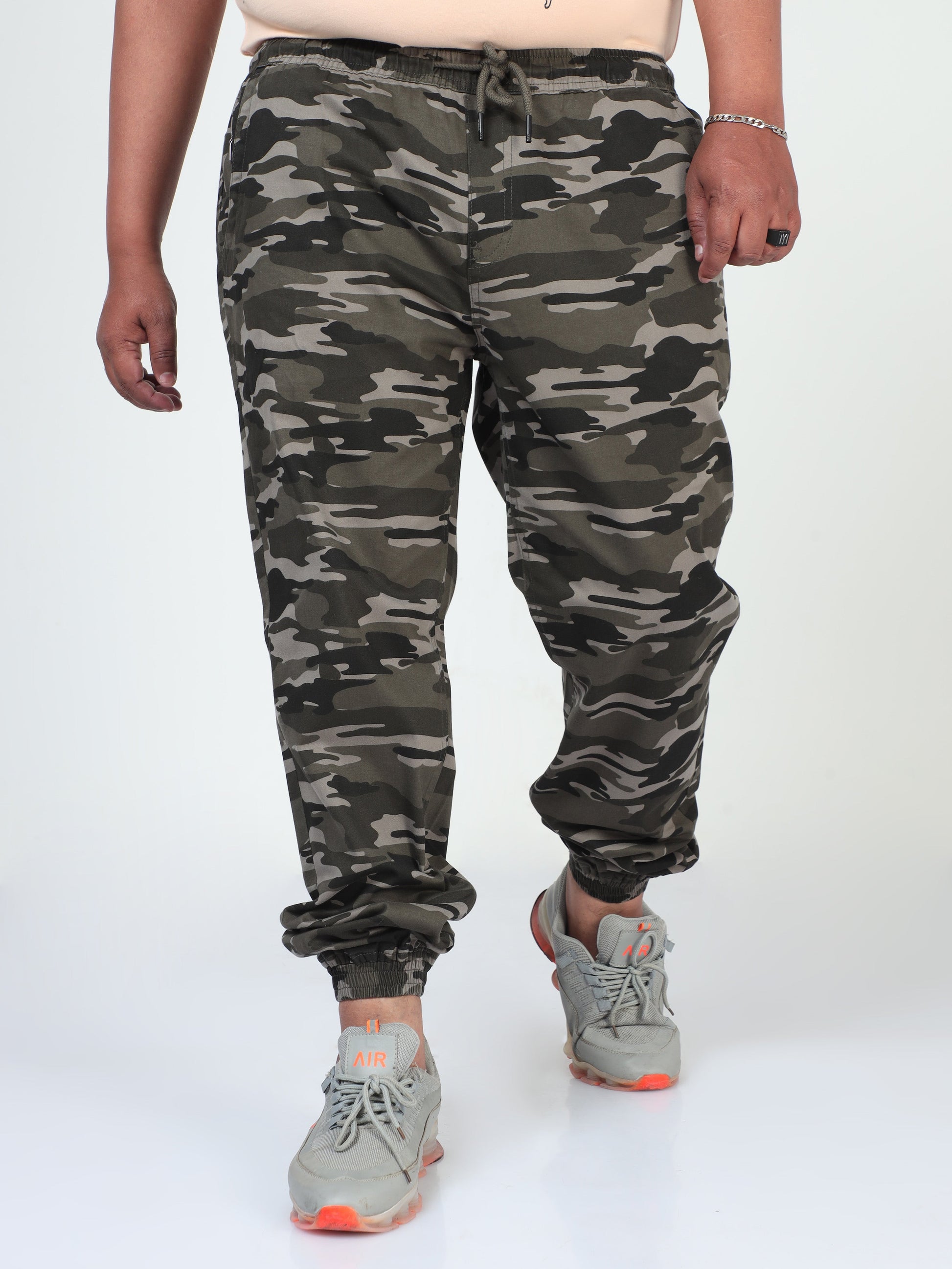 Forest Blend Plus Size Men Joggers