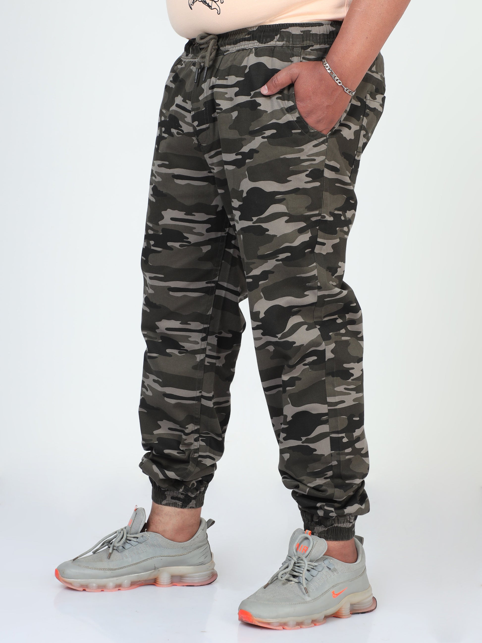 Forest Blend Plus Size Men Joggers