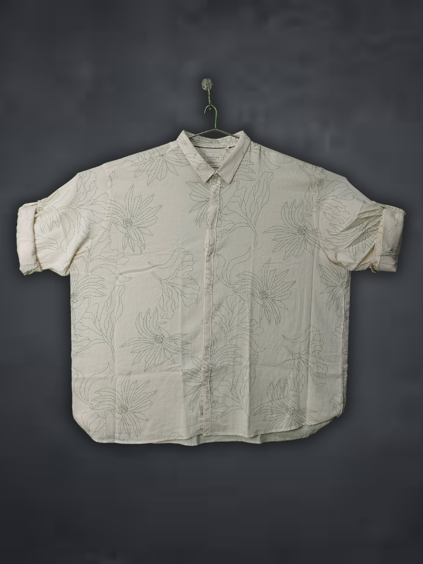 Copper Stone Cream Green Printed By Suxxus Internatioanal