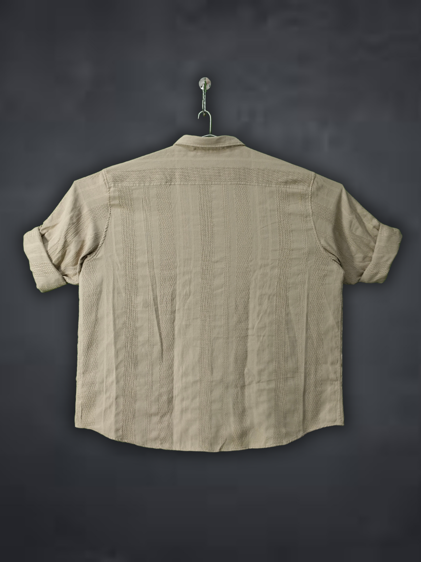 Copper Stone Beige Shirt Plus Size