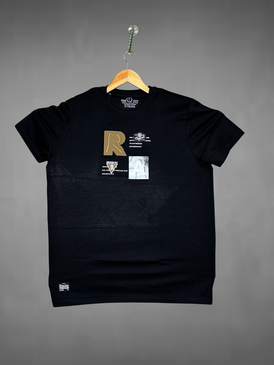 Stride  Men's Premium T-Shirt|Black t-shirt with graphic designs