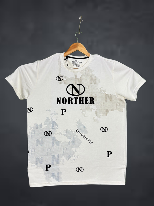 Stride  Men's Premium T-Shirt|White t-shirt with black text