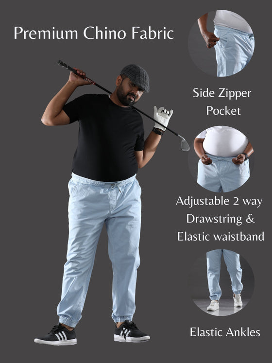 Plus Size Blue Haze Joggers