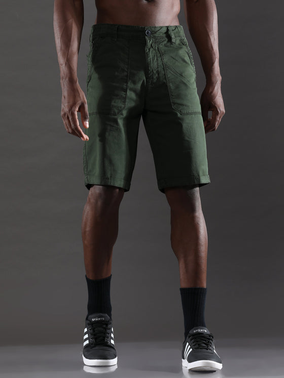 Jungle Green Shorts