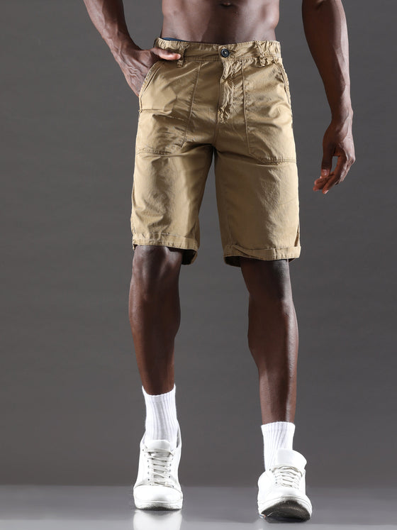 Pastel Brown Shorts