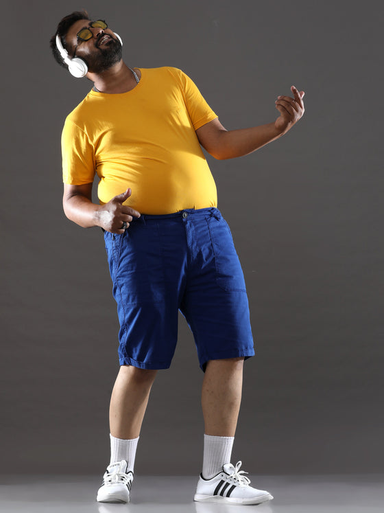 Plus Size Catalina Blue Shorts