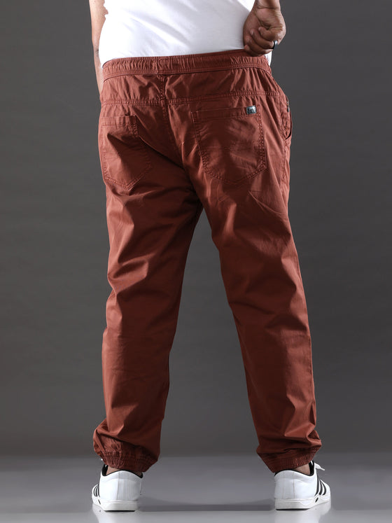 Plus Size Crater Brown Jogger