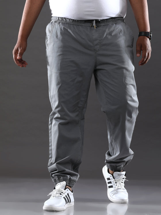 Plus Size Natural Grey Jogger