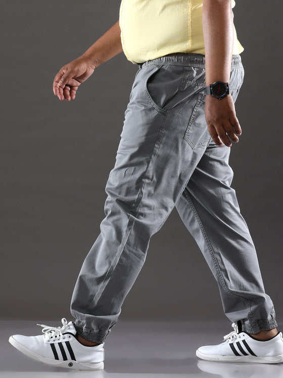 Plus Size Natural Grey Jogger