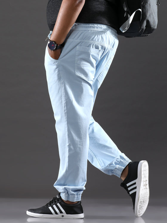 Plus Size Blue Haze Joggers