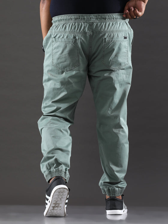 Plus Size Mineral Green Jogger