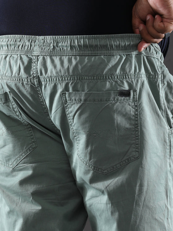 Plus Size Mineral Green Jogger