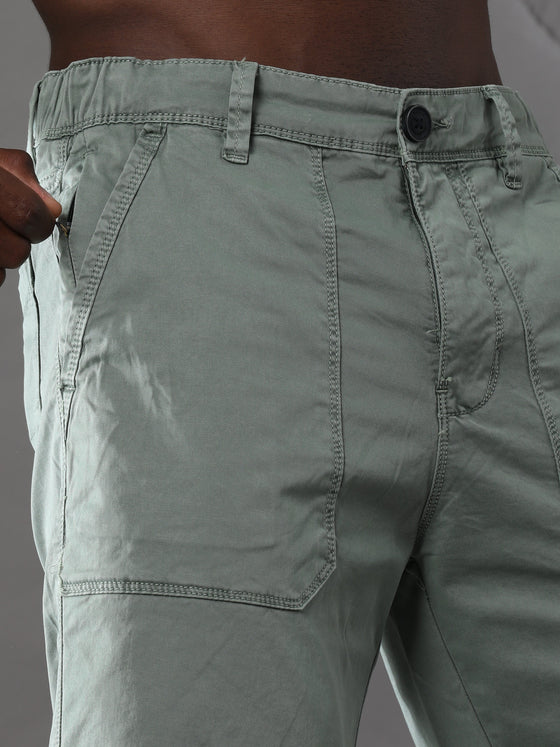Mineral Green Shorts
