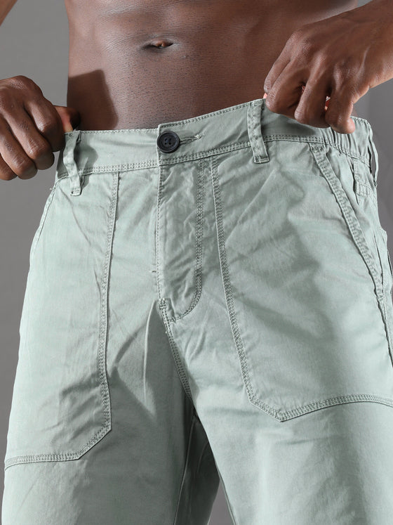 Mineral Green Shorts