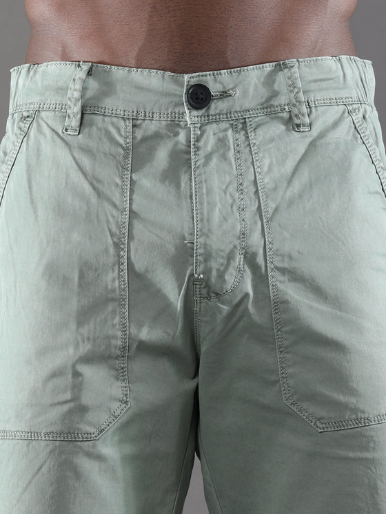 Mineral Green Shorts