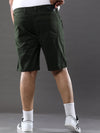 Plus Size Jungle Green Shorts