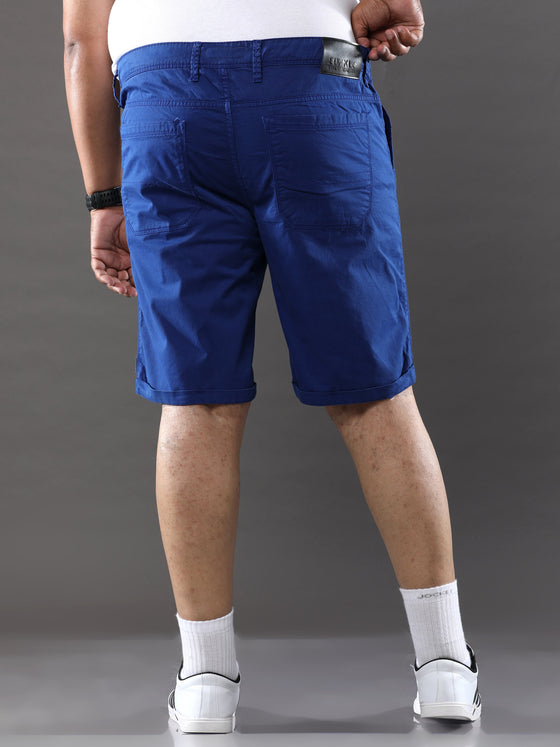 Plus Size Catalina Blue Shorts