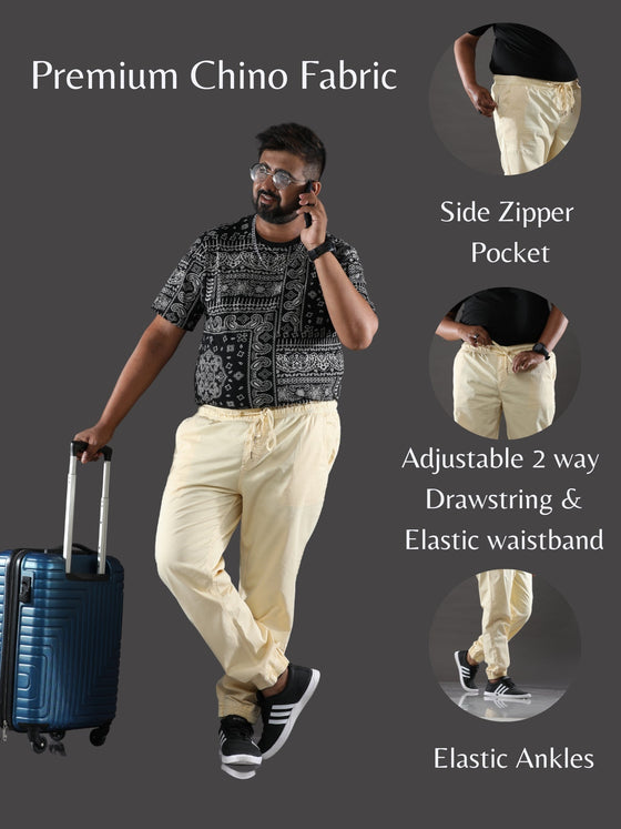 Plus Size Ginger Brown Jogger